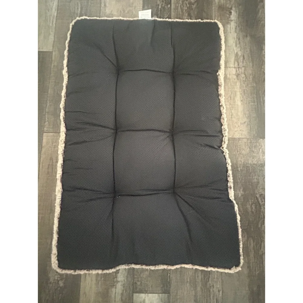 Quiet Time Deluxe Ombre Swirl Pet Bed Tan 36 Inch Crate‎ Mat 40636-STB